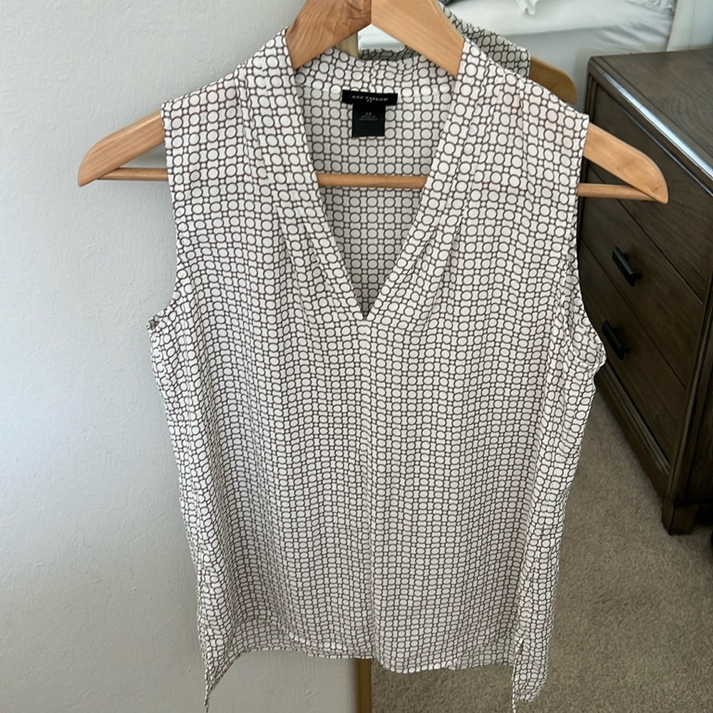 Ann Taylor Sleeveless Blouse